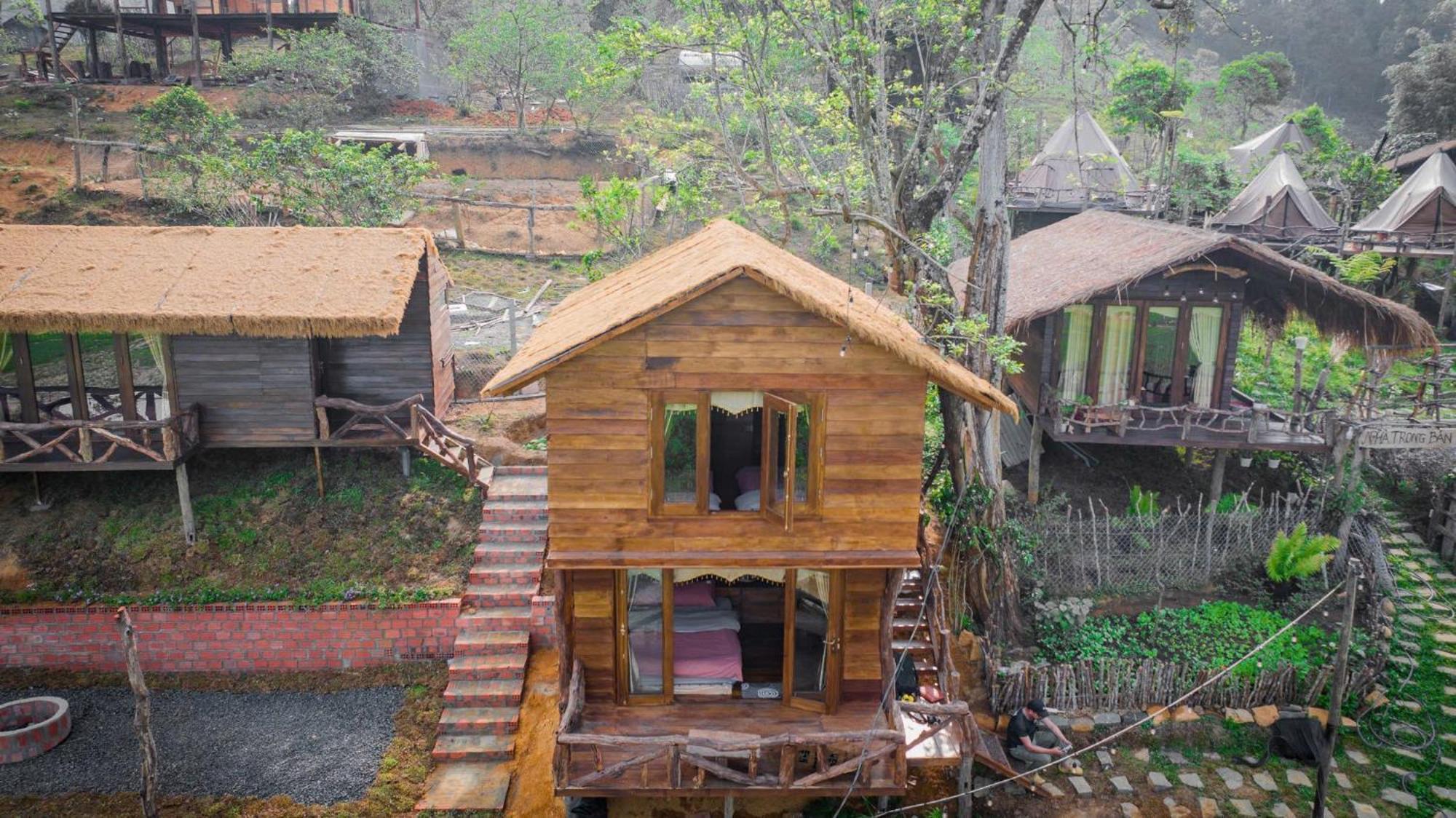 Nha Trong Ban - Homestay Mang Den Kon Von Kla Exterior foto
